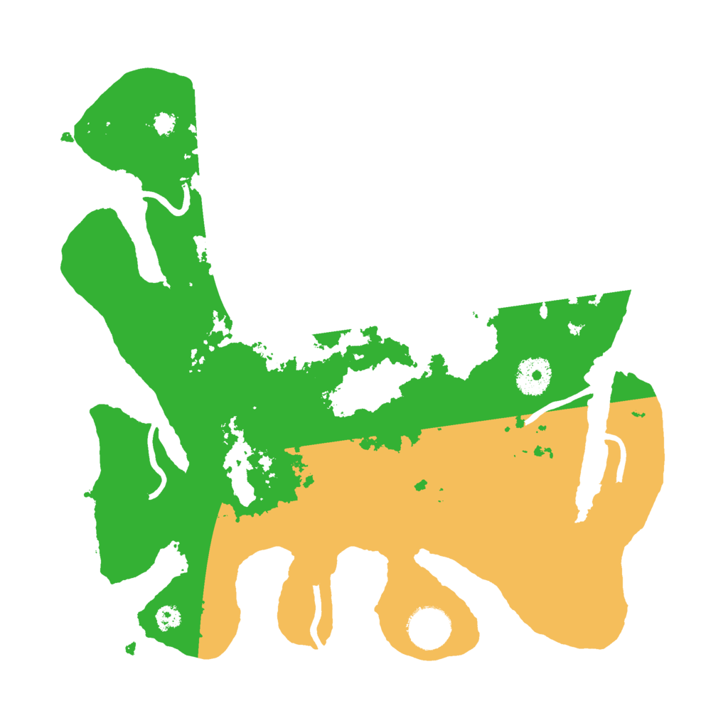 Biome Rust Map: Procedural Map, Size: 3000, Seed: 11318
