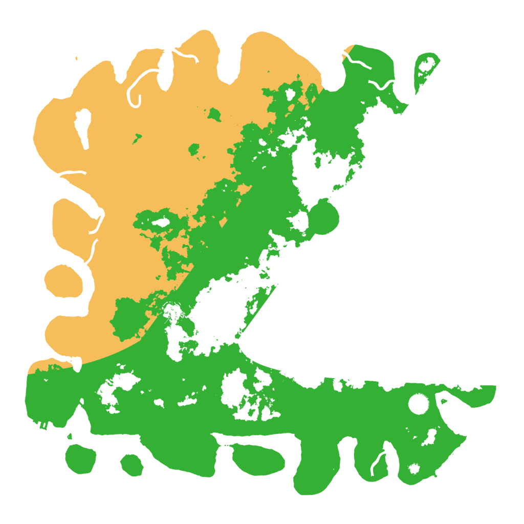 Biome Rust Map: Procedural Map, Size: 4500, Seed: 1960904247