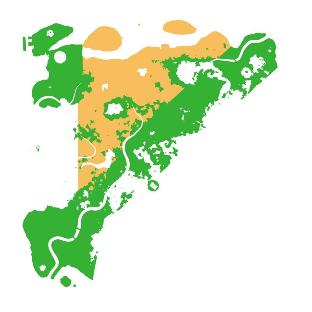 Biome Rust Map: Procedural Map, Size: 4500, Seed: 1573957