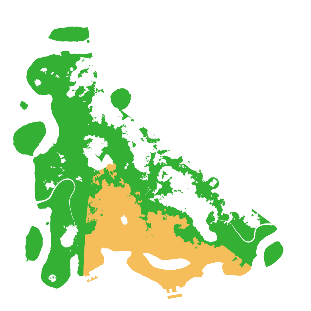 Biome Rust Map: Procedural Map, Size: 4250, Seed: 2103221861
