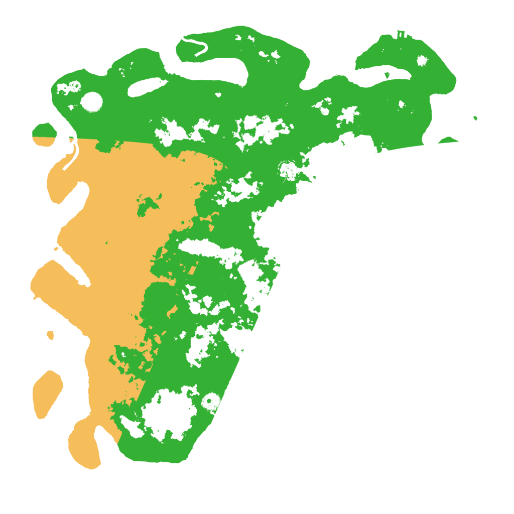 Biome Rust Map: Procedural Map, Size: 4500, Seed: 1695857