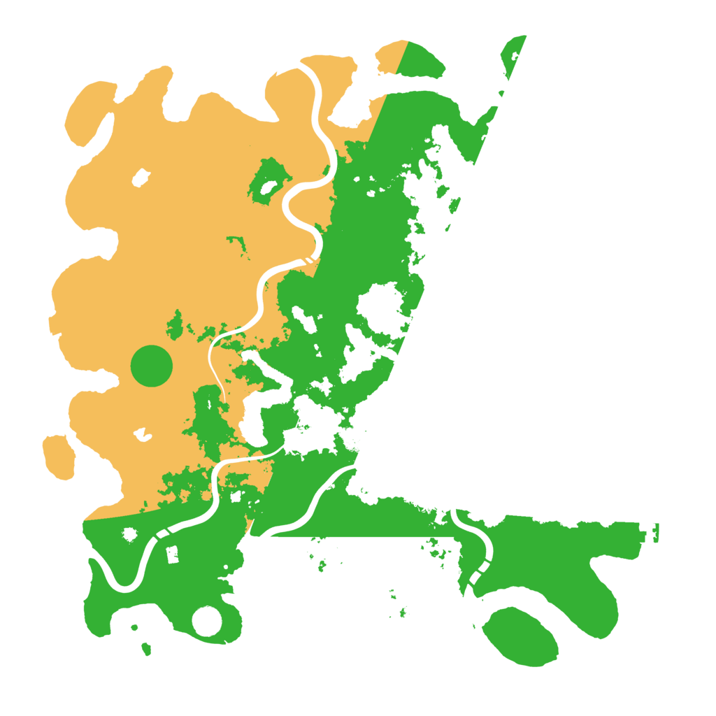 Biome Rust Map: Procedural Map, Size: 4500, Seed: 1846547