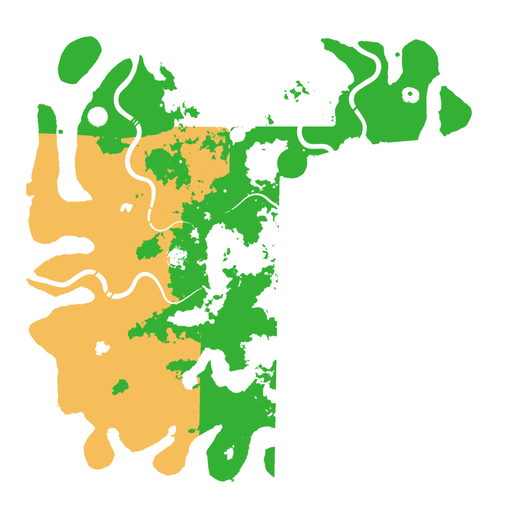Biome Rust Map: Procedural Map, Size: 4500, Seed: 2501426
