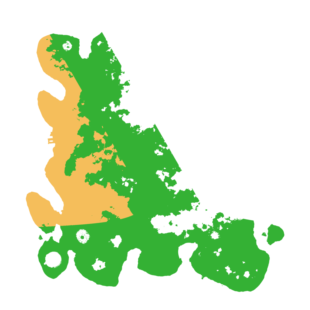 Biome Rust Map: Procedural Map, Size: 3500, Seed: 7765