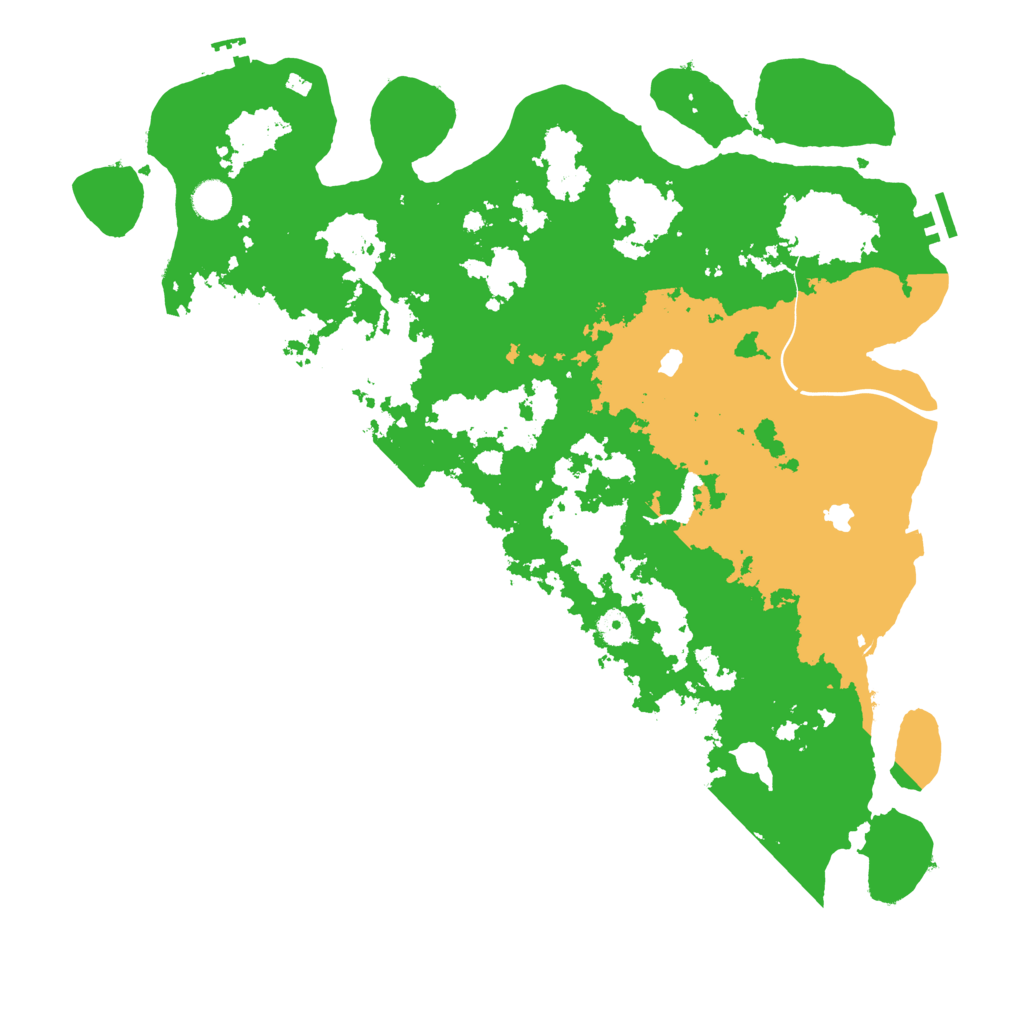 Biome Rust Map: Procedural Map, Size: 4500, Seed: 1049617914