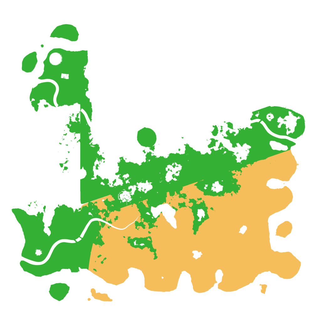 Biome Rust Map: Procedural Map, Size: 4500, Seed: 8857922