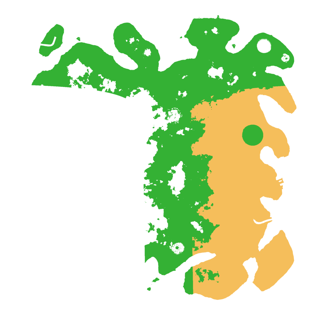 Biome Rust Map: Procedural Map, Size: 4000, Seed: 1264870822