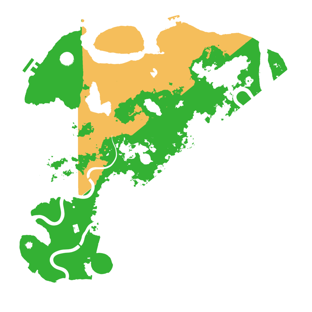Biome Rust Map: Procedural Map, Size: 4000, Seed: 371734