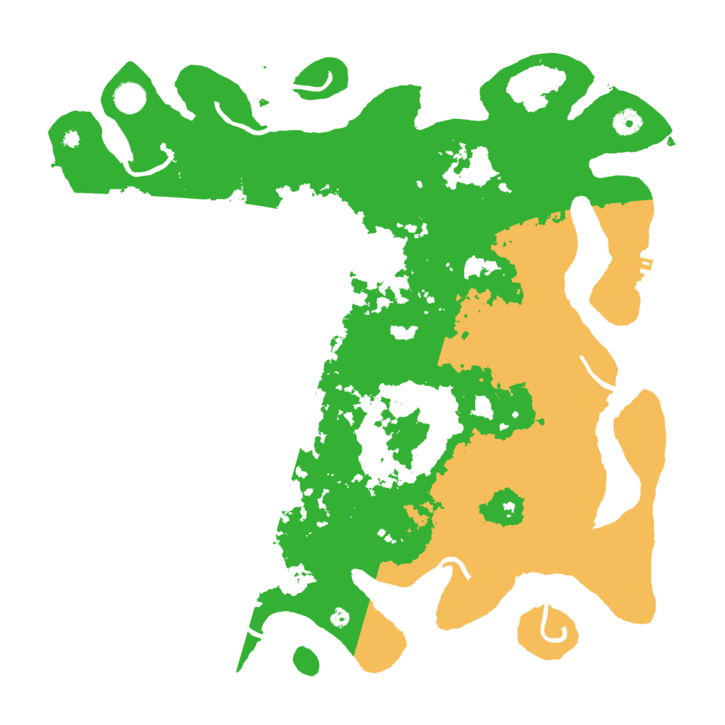 Biome Rust Map: Procedural Map, Size: 4000, Seed: 23916590