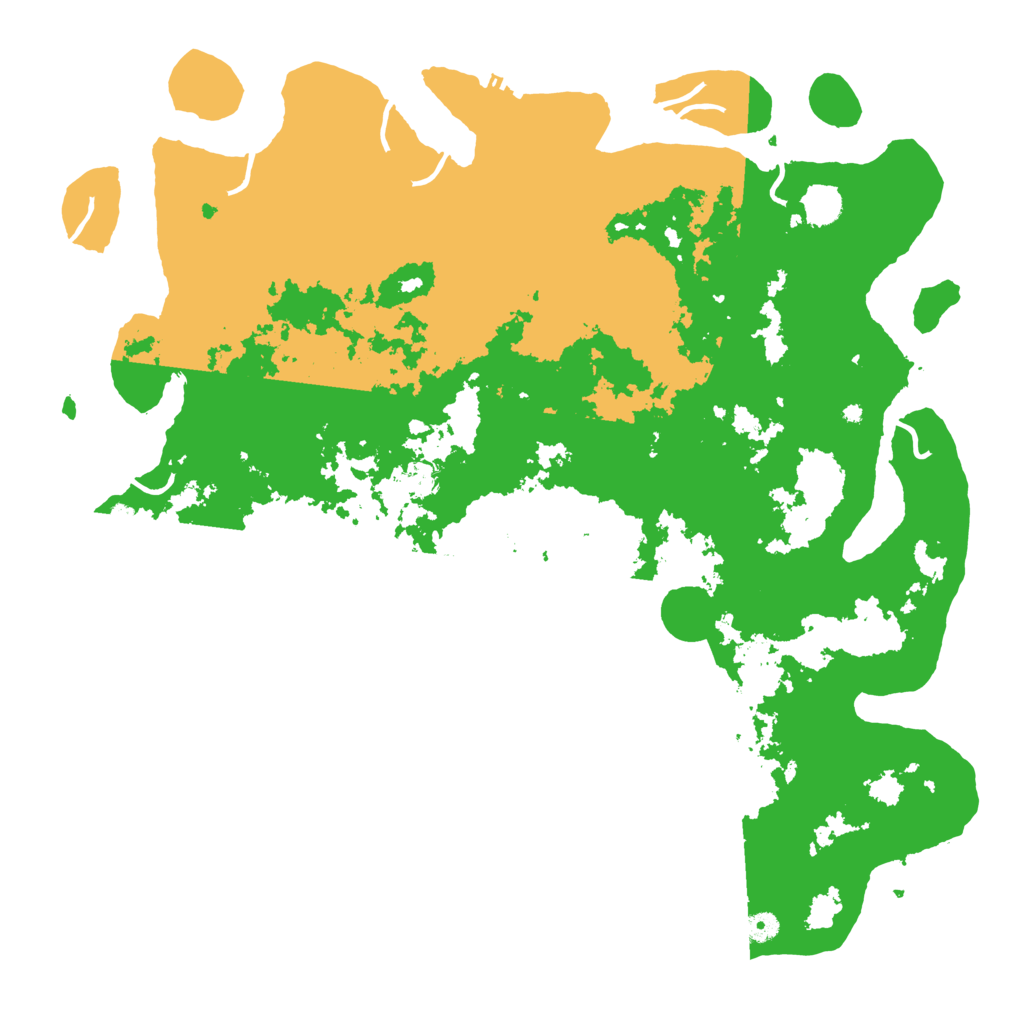 Biome Rust Map: Procedural Map, Size: 5000, Seed: 2141244