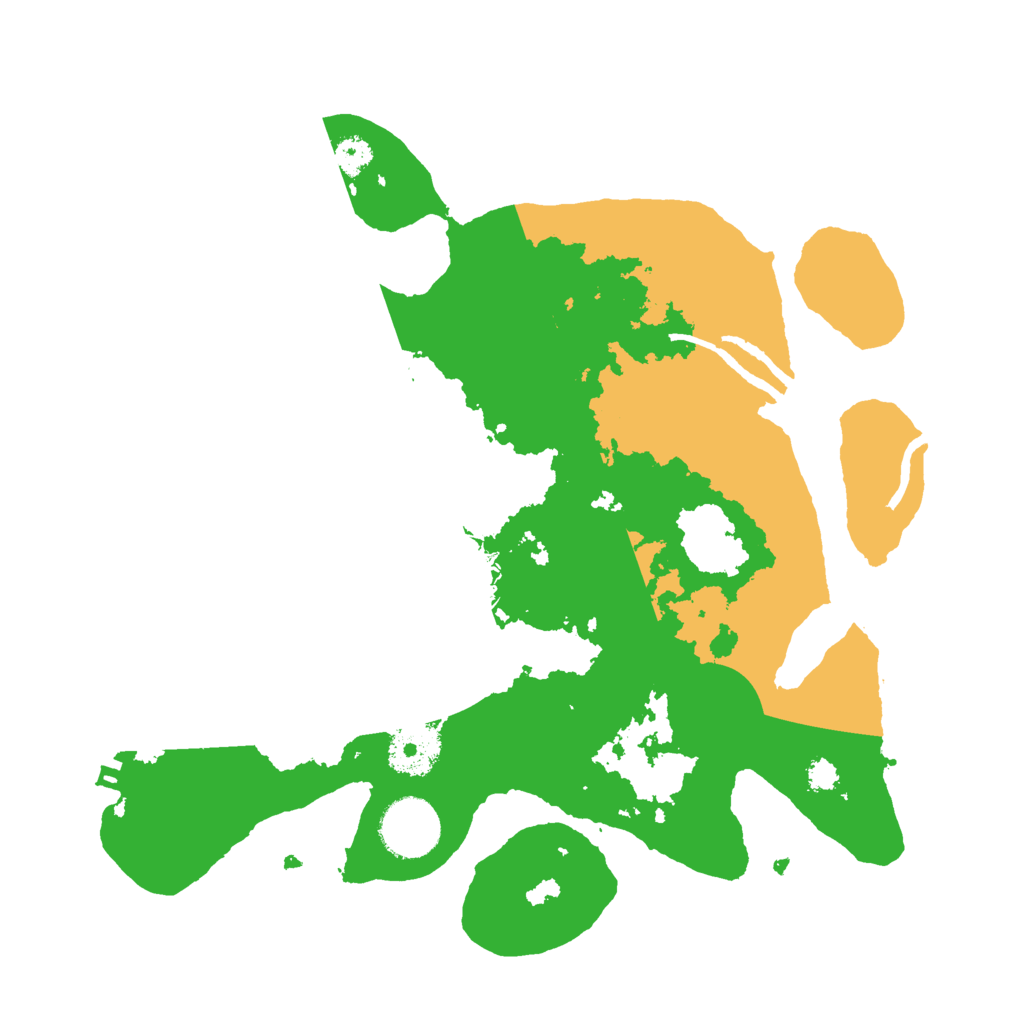 Biome Rust Map: Procedural Map, Size: 3000, Seed: 929204
