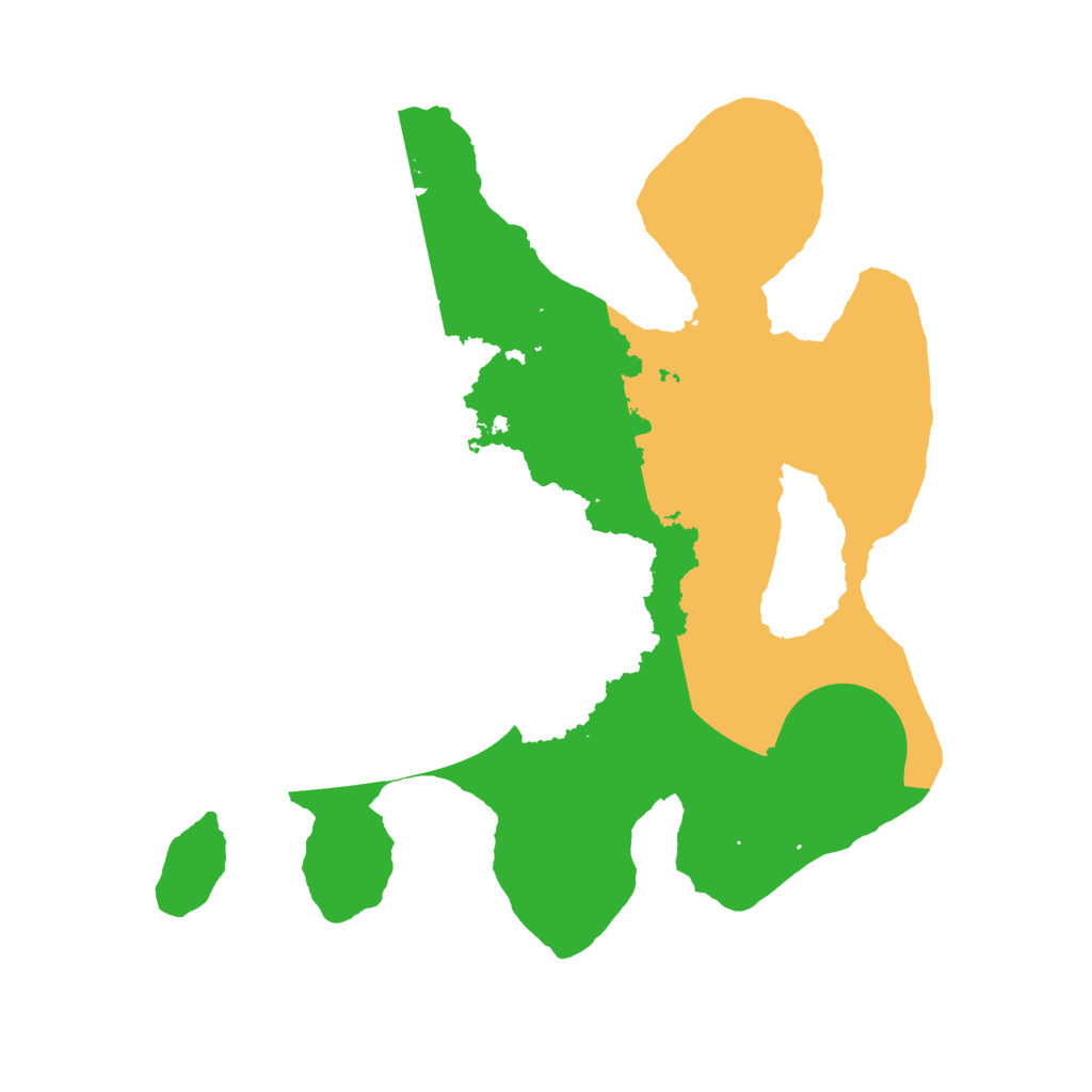 Biome Rust Map: Barren, Size: 2250, Seed: 345