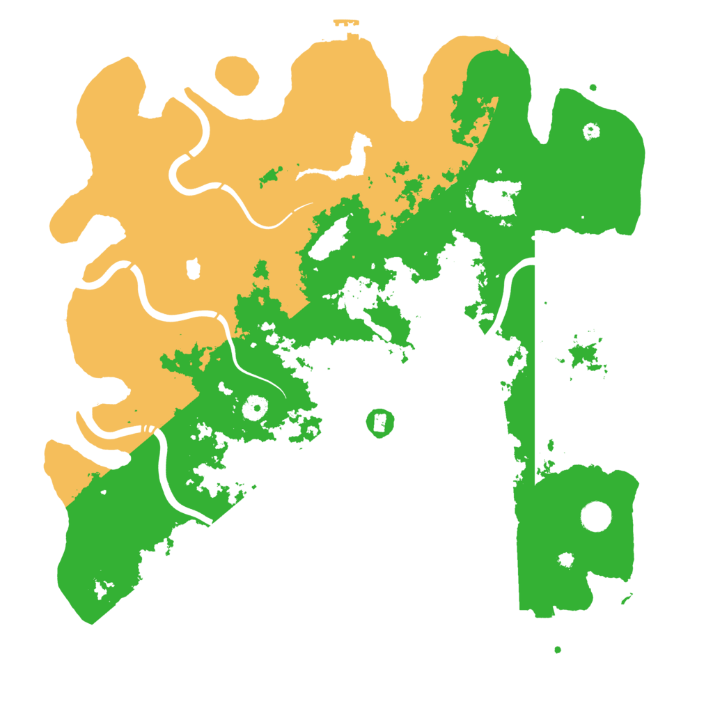 Biome Rust Map: Procedural Map, Size: 4250, Seed: 1457646543