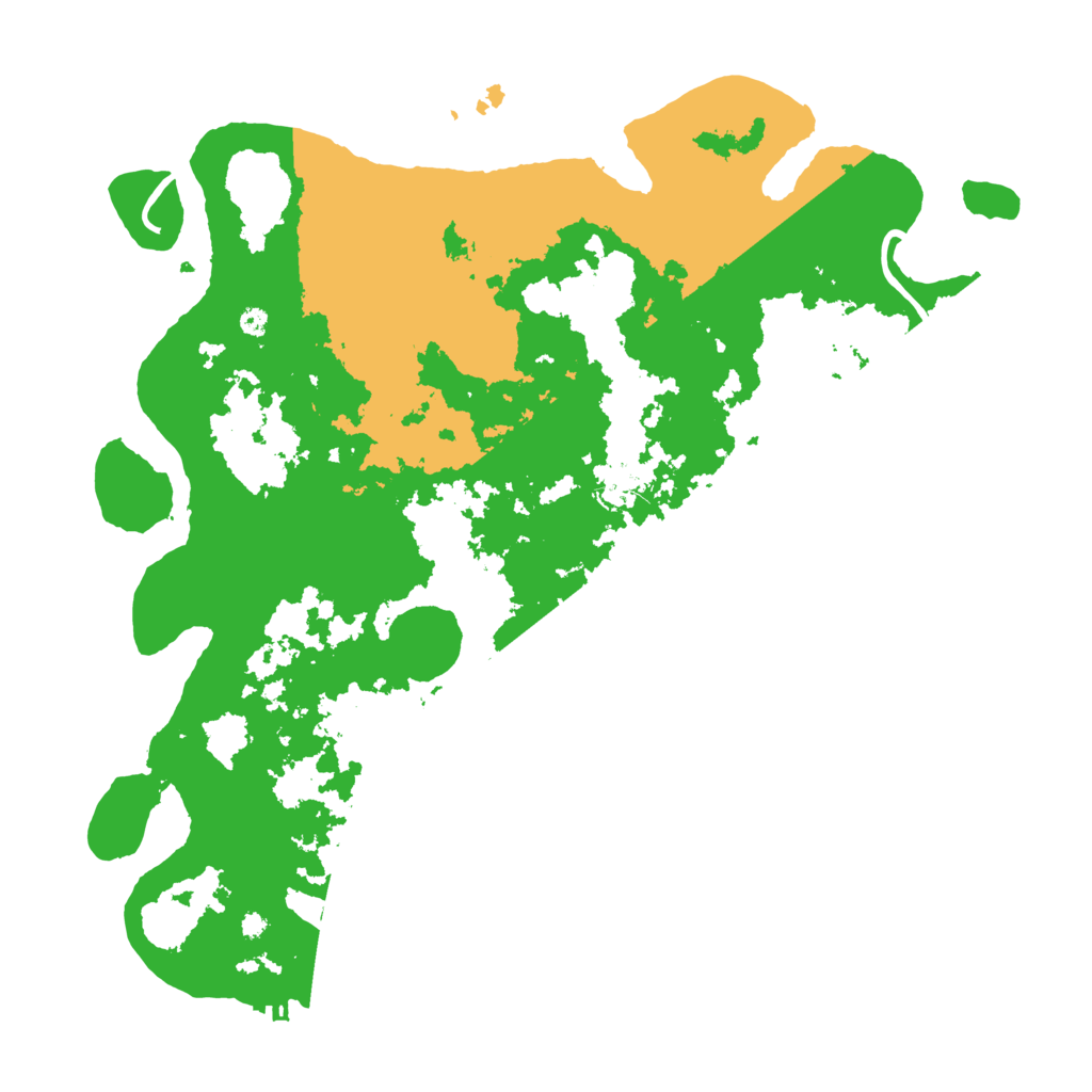 Biome Rust Map: Procedural Map, Size: 4000, Seed: 8453