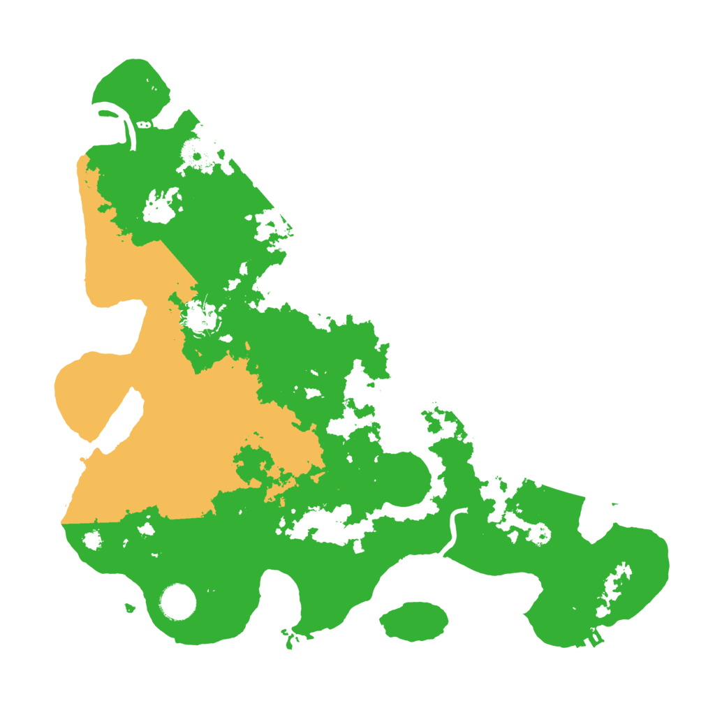 Biome Rust Map: Procedural Map, Size: 3500, Seed: 221881770