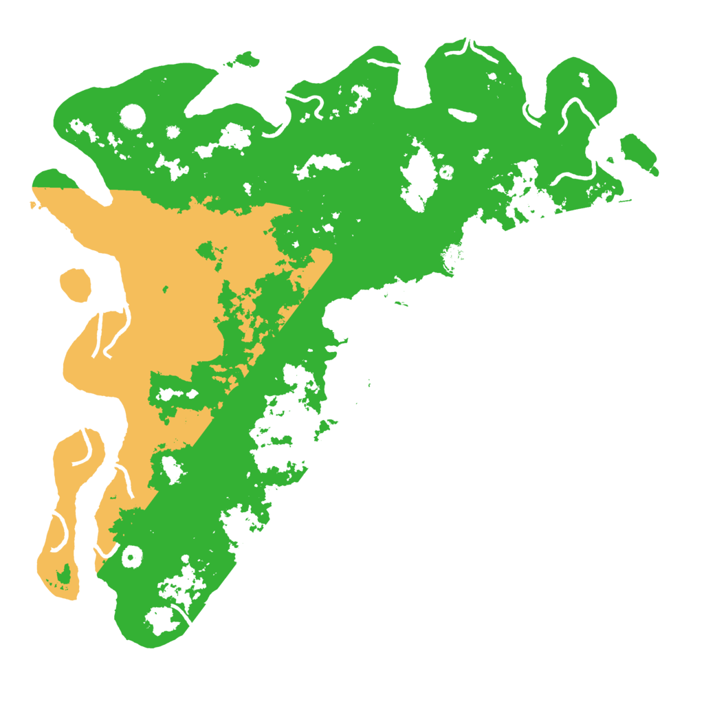 Biome Rust Map: Procedural Map, Size: 5000, Seed: 54226533