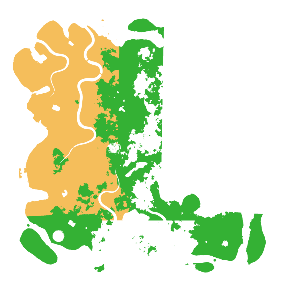 Biome Rust Map: Procedural Map, Size: 4500, Seed: 574687871