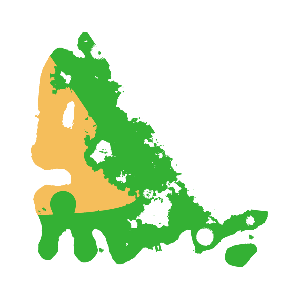Biome Rust Map: Procedural Map, Size: 3000, Seed: 859617461
