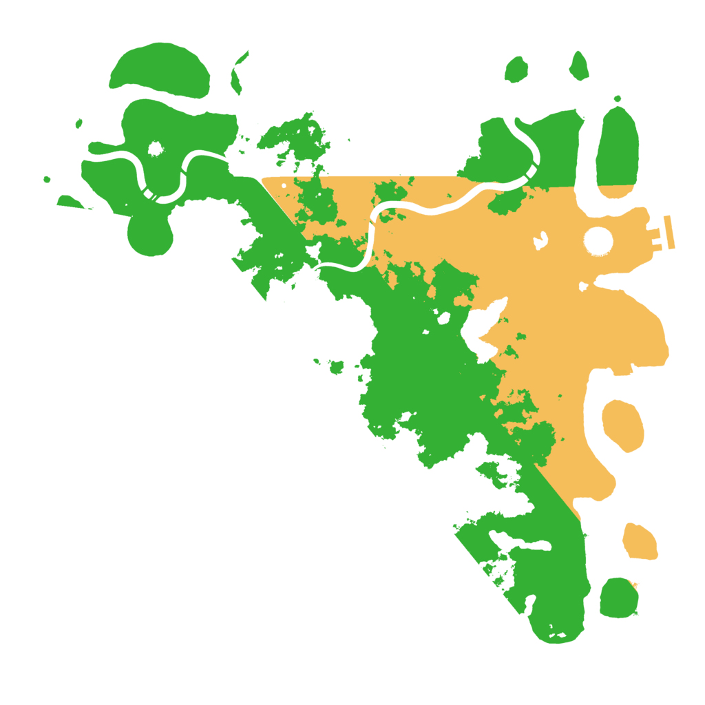 Biome Rust Map: Procedural Map, Size: 4250, Seed: 840609095