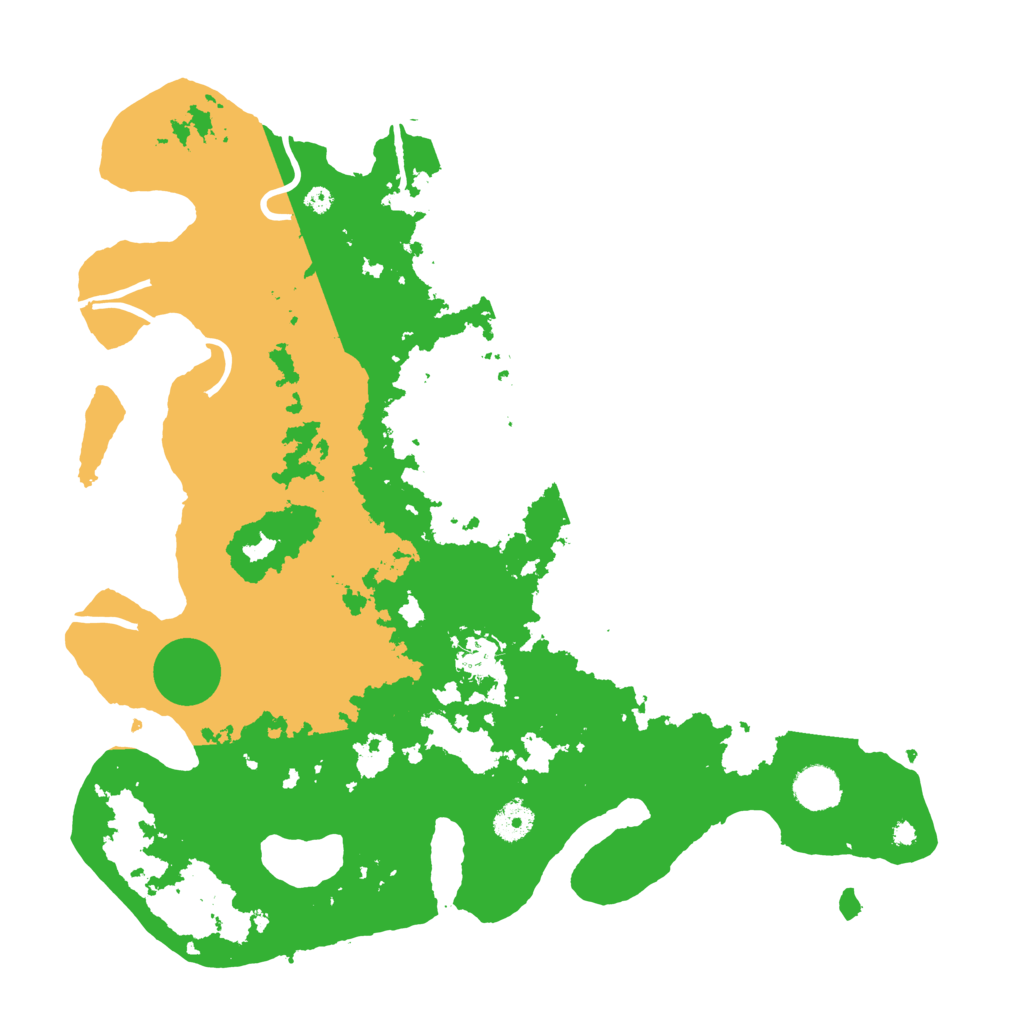 Biome Rust Map: Procedural Map, Size: 4000, Seed: 41369