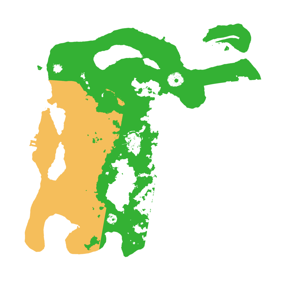Biome Rust Map: Procedural Map, Size: 3000, Seed: 1670649600