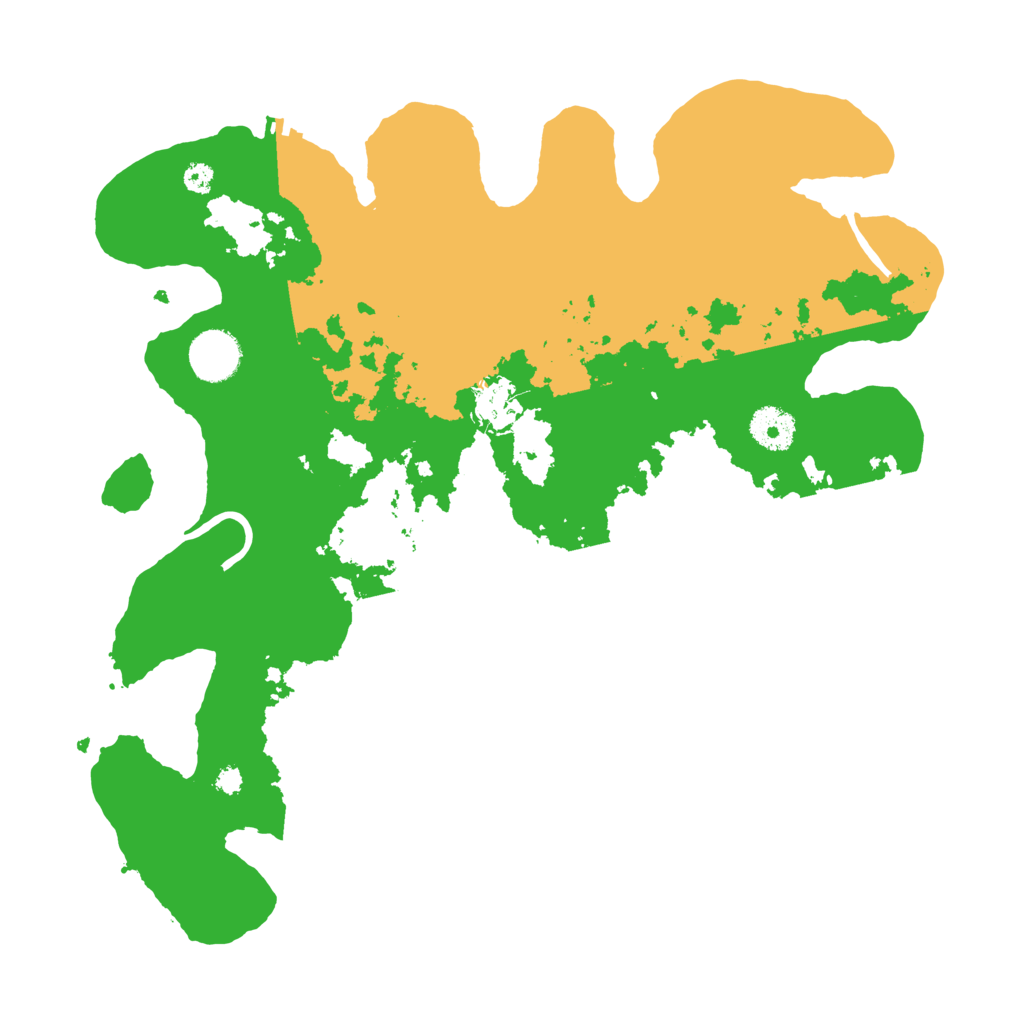 Biome Rust Map: Procedural Map, Size: 3500, Seed: 1516076965