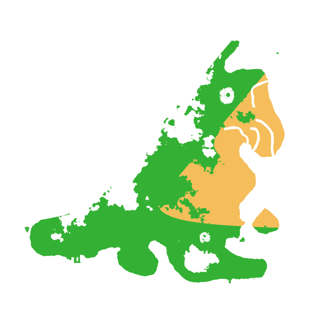 Biome Rust Map: Procedural Map, Size: 3000, Seed: 508658043
