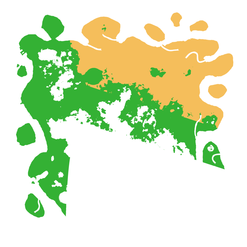 Biome Rust Map: Procedural Map, Size: 4000, Seed: 63458245
