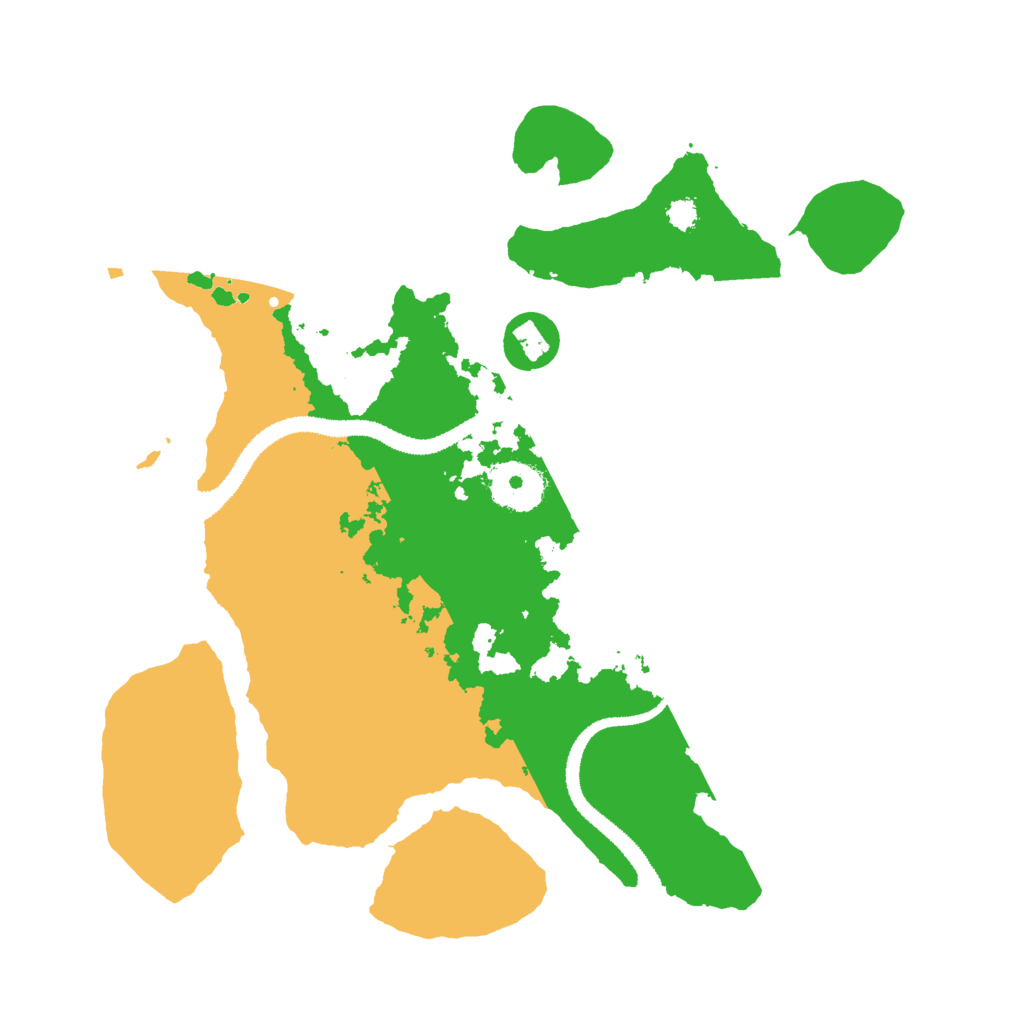 Biome Rust Map: Procedural Map, Size: 3000, Seed: 15426