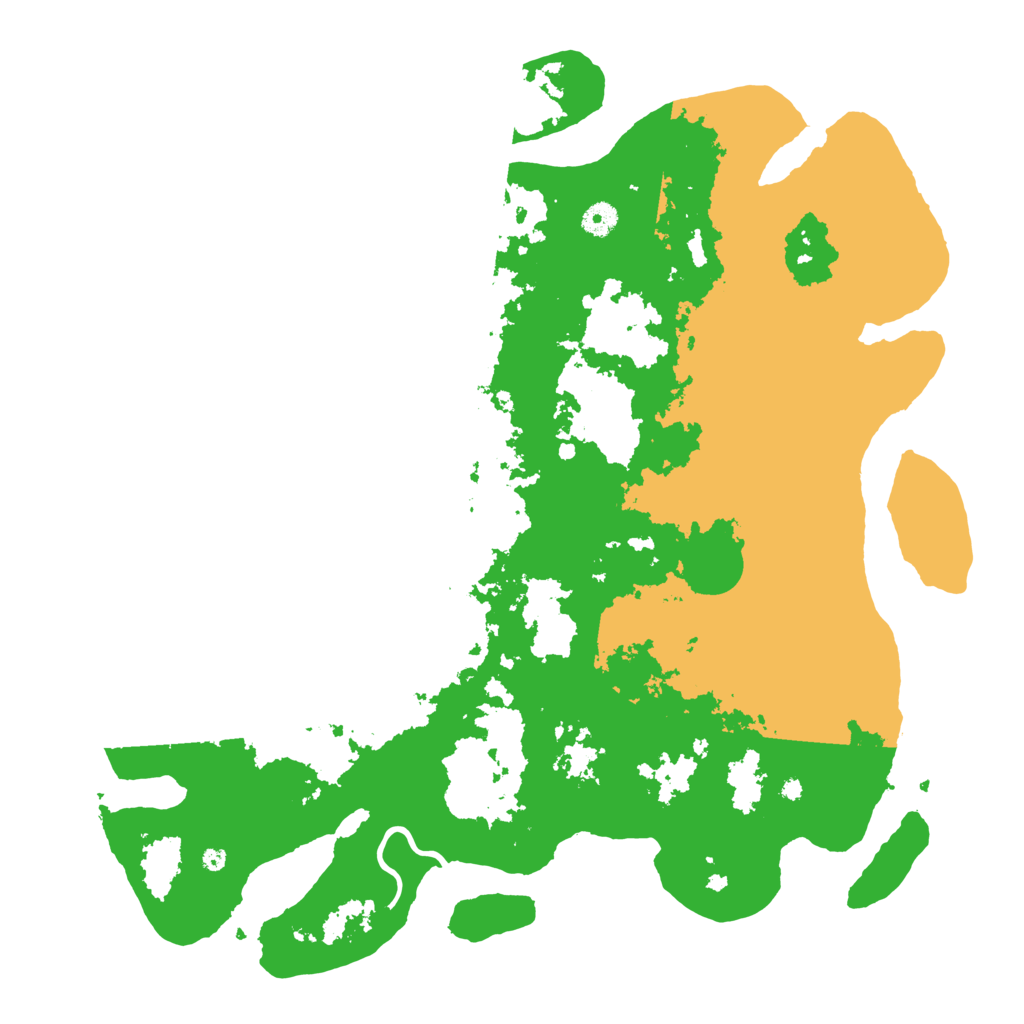 Biome Rust Map: Procedural Map, Size: 4500, Seed: 1799467