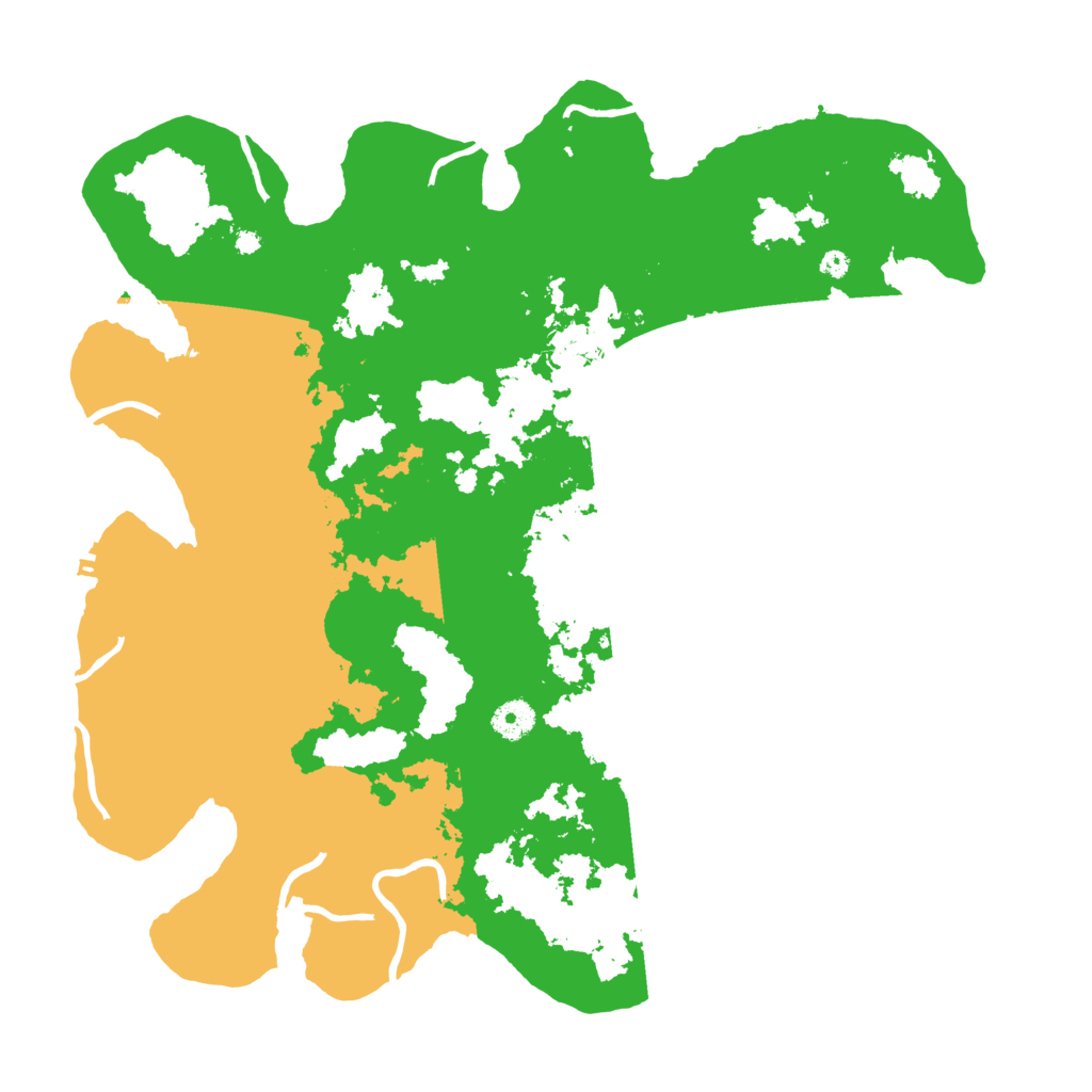 Biome Rust Map: Procedural Map, Size: 4050, Seed: 1667243871