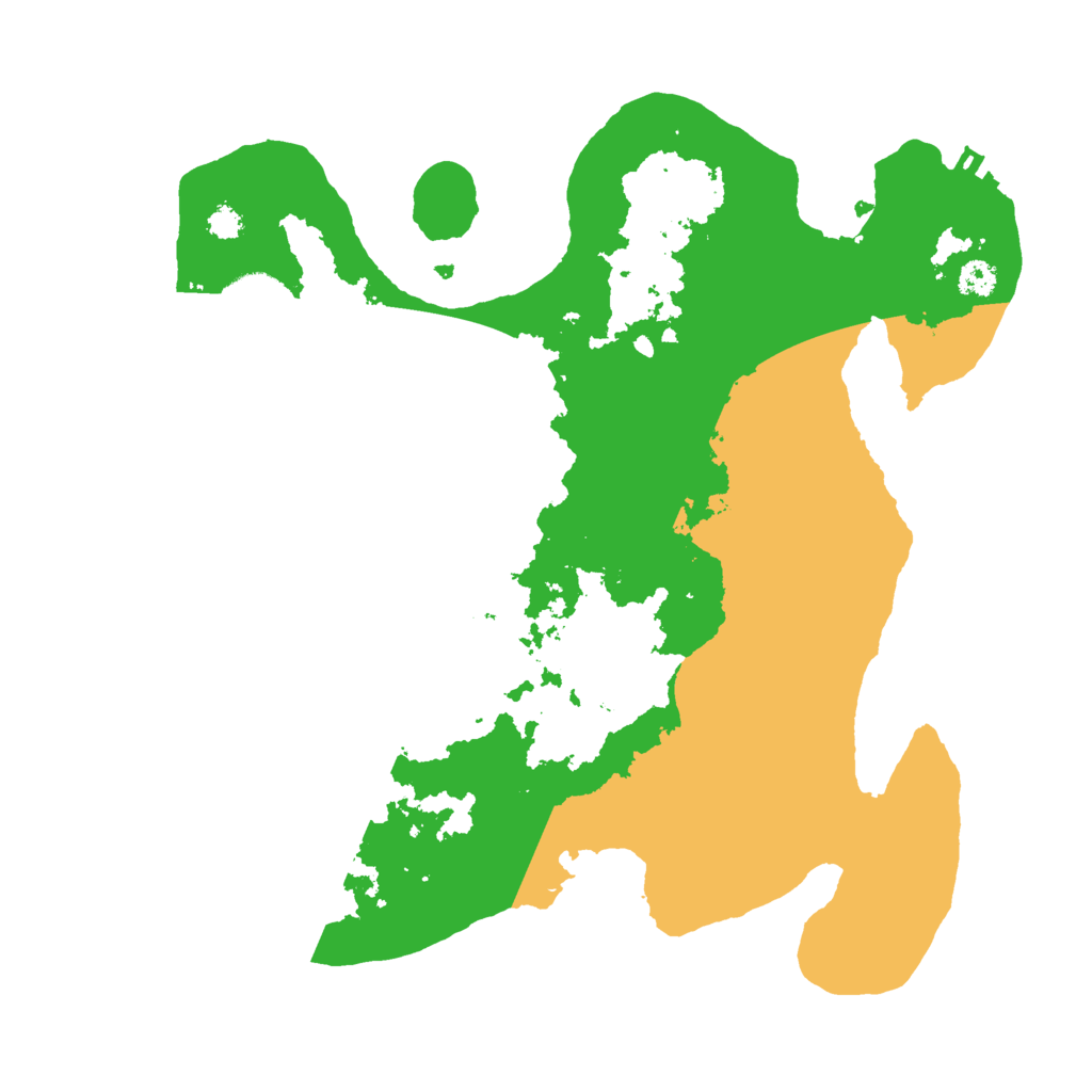 Biome Rust Map: Procedural Map, Size: 3000, Seed: 6619