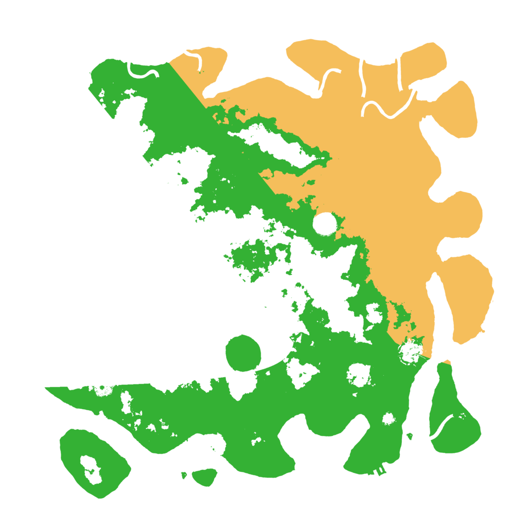 Biome Rust Map: Procedural Map, Size: 4000, Seed: 836191