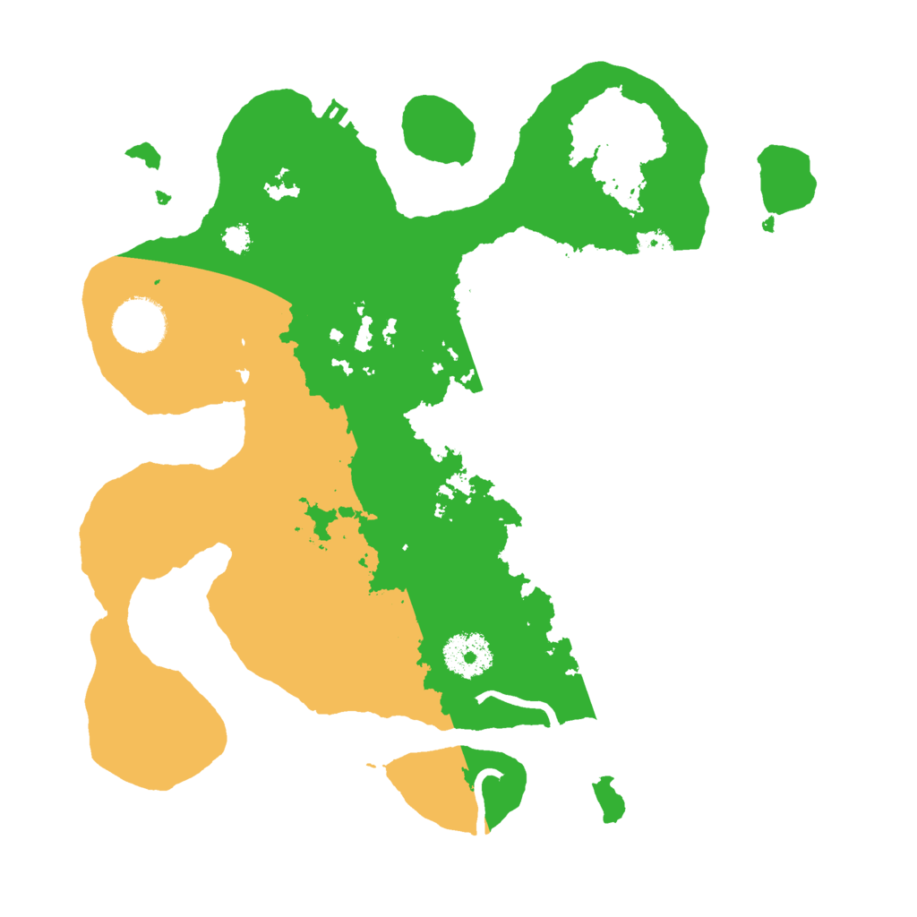 Biome Rust Map: Procedural Map, Size: 3000, Seed: 1640494985