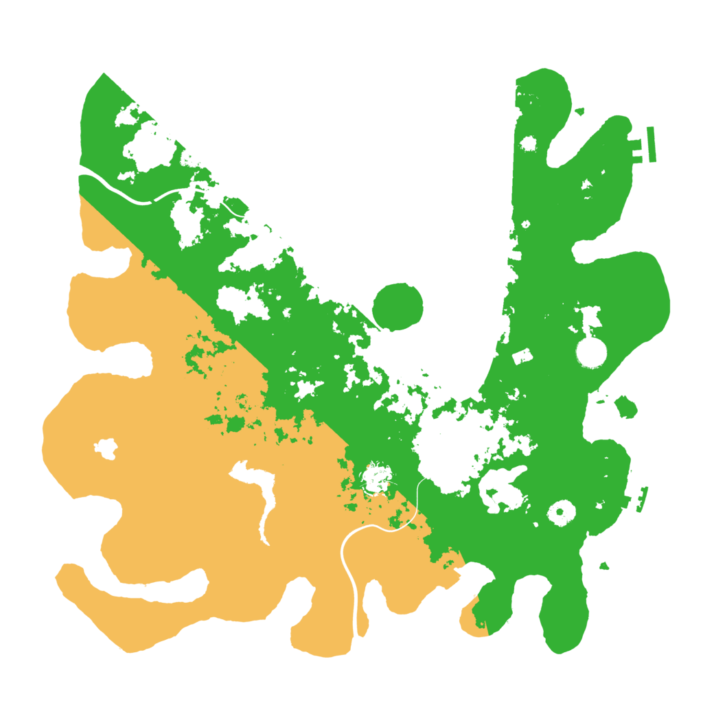 Biome Rust Map: Procedural Map, Size: 4000, Seed: 365596251