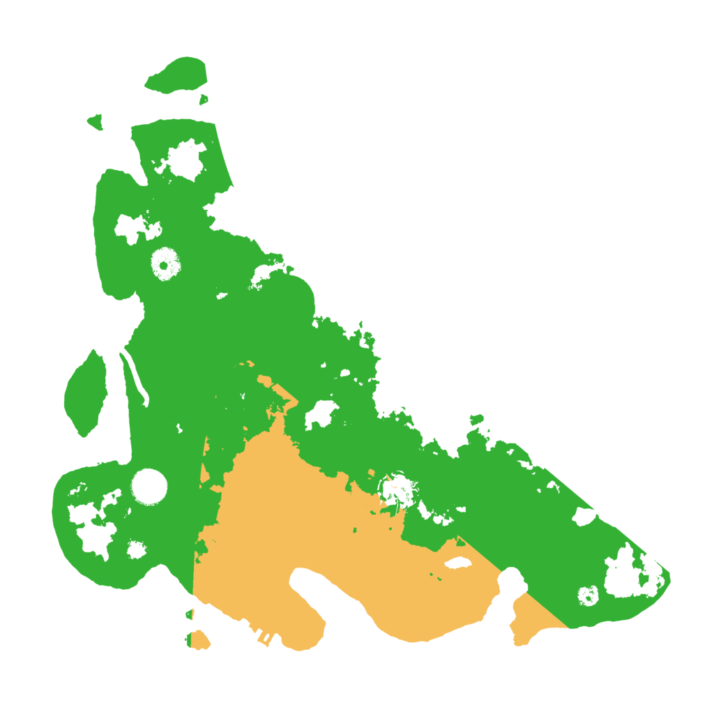 Biome Rust Map: Procedural Map, Size: 3500, Seed: 839196404