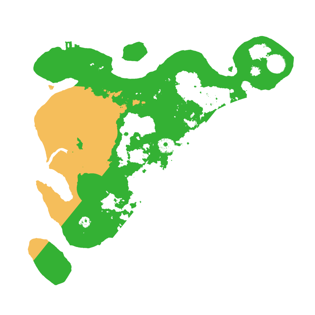 Biome Rust Map: Procedural Map, Size: 3000, Seed: 90672781