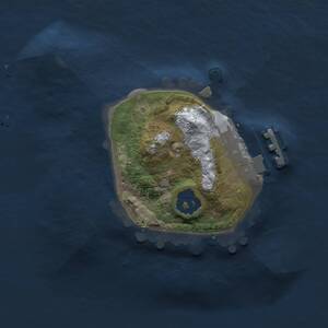 Thumbnail Rust Map: Procedural Map, Size: 1337, Seed: 1337, 2 Monuments