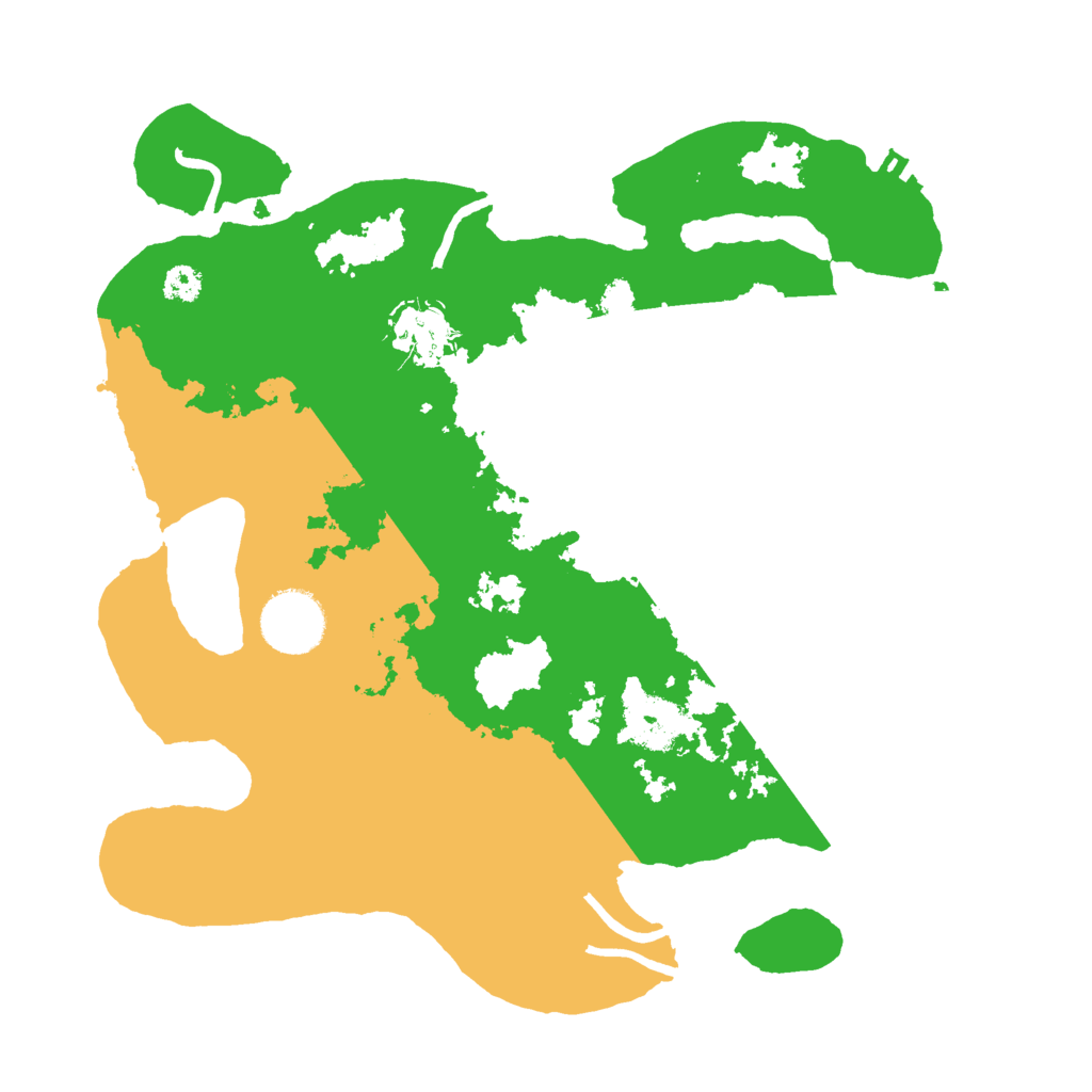 Biome Rust Map: Procedural Map, Size: 3000, Seed: 18929