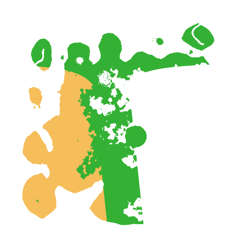 Biome Rust Map: Procedural Map, Size: 3000, Seed: 55555555