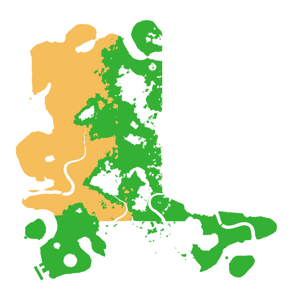 Biome Rust Map: Procedural Map, Size: 4000, Seed: 2000650676