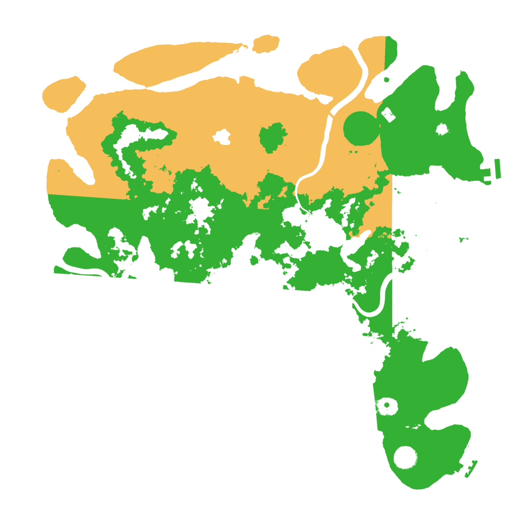 Biome Rust Map: Procedural Map, Size: 4000, Seed: 481785326