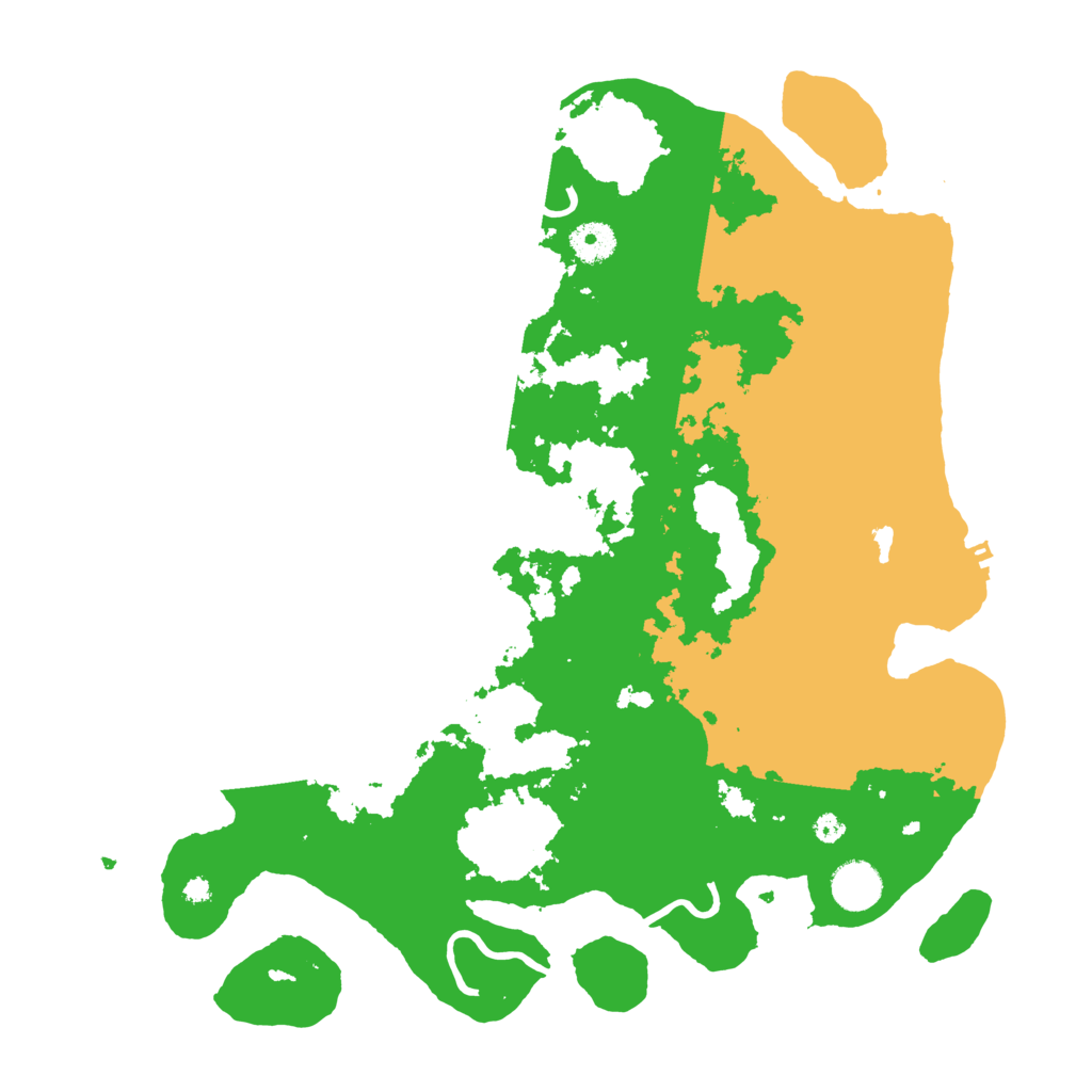 Biome Rust Map: Procedural Map, Size: 3850, Seed: 1309204458