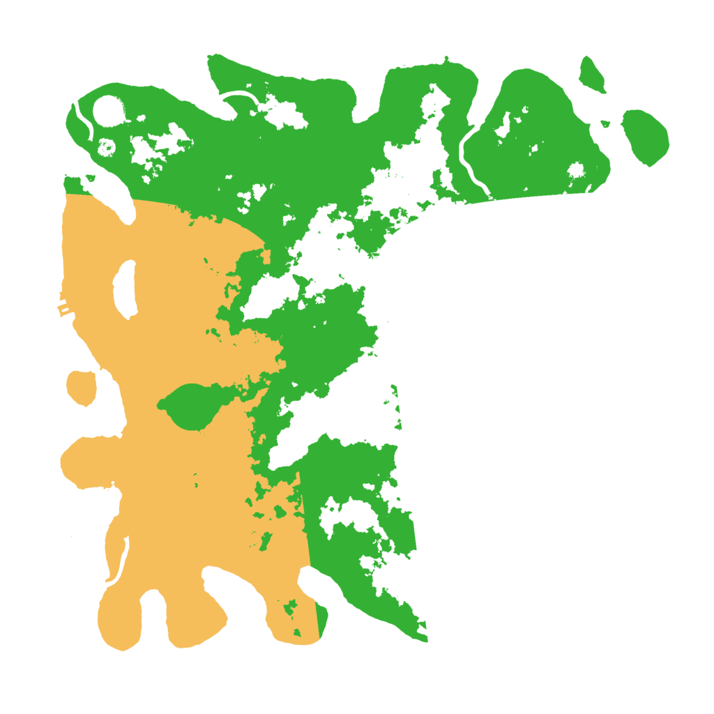 Biome Rust Map: Procedural Map, Size: 4000, Seed: 61004920