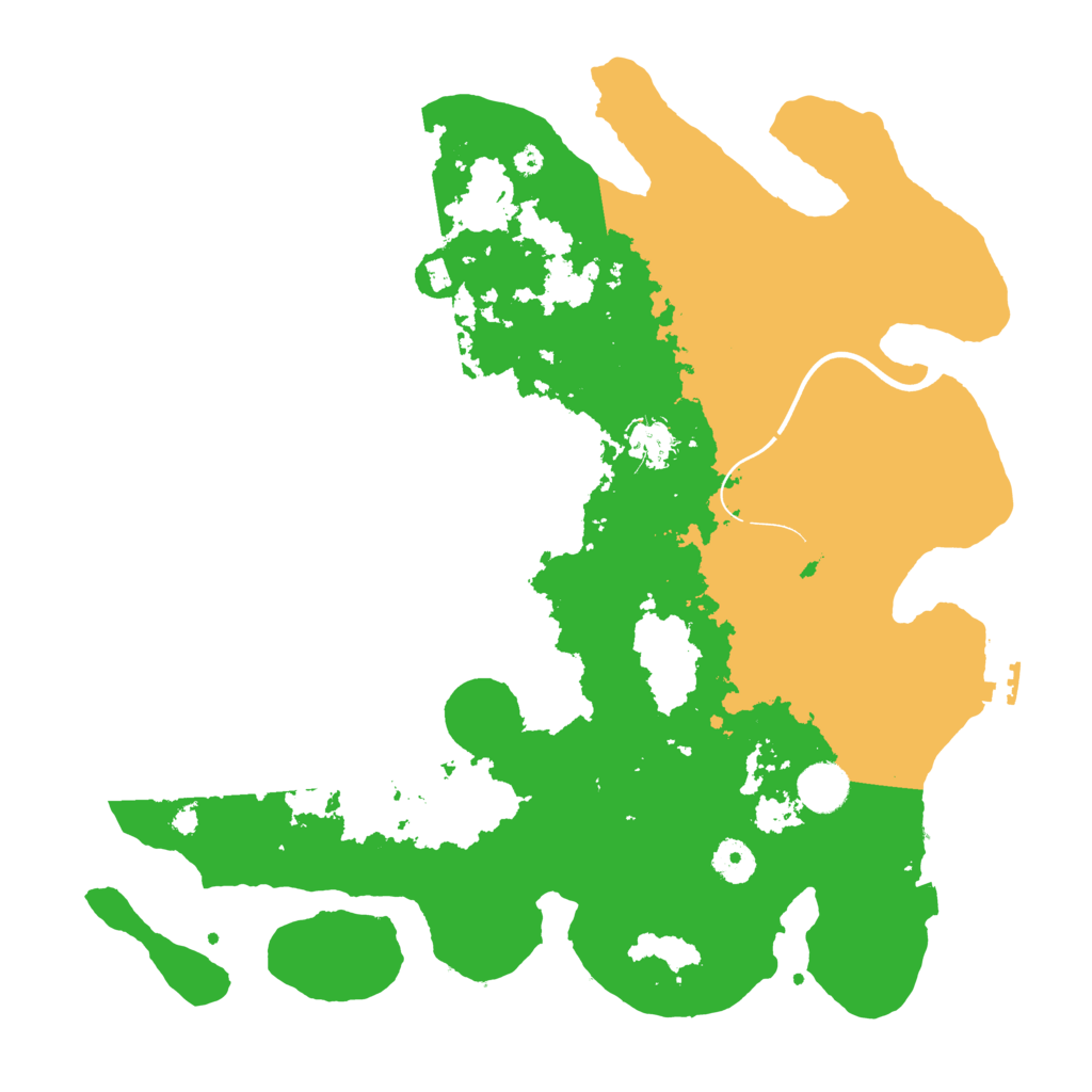 Biome Rust Map: Procedural Map, Size: 3850, Seed: 591491195