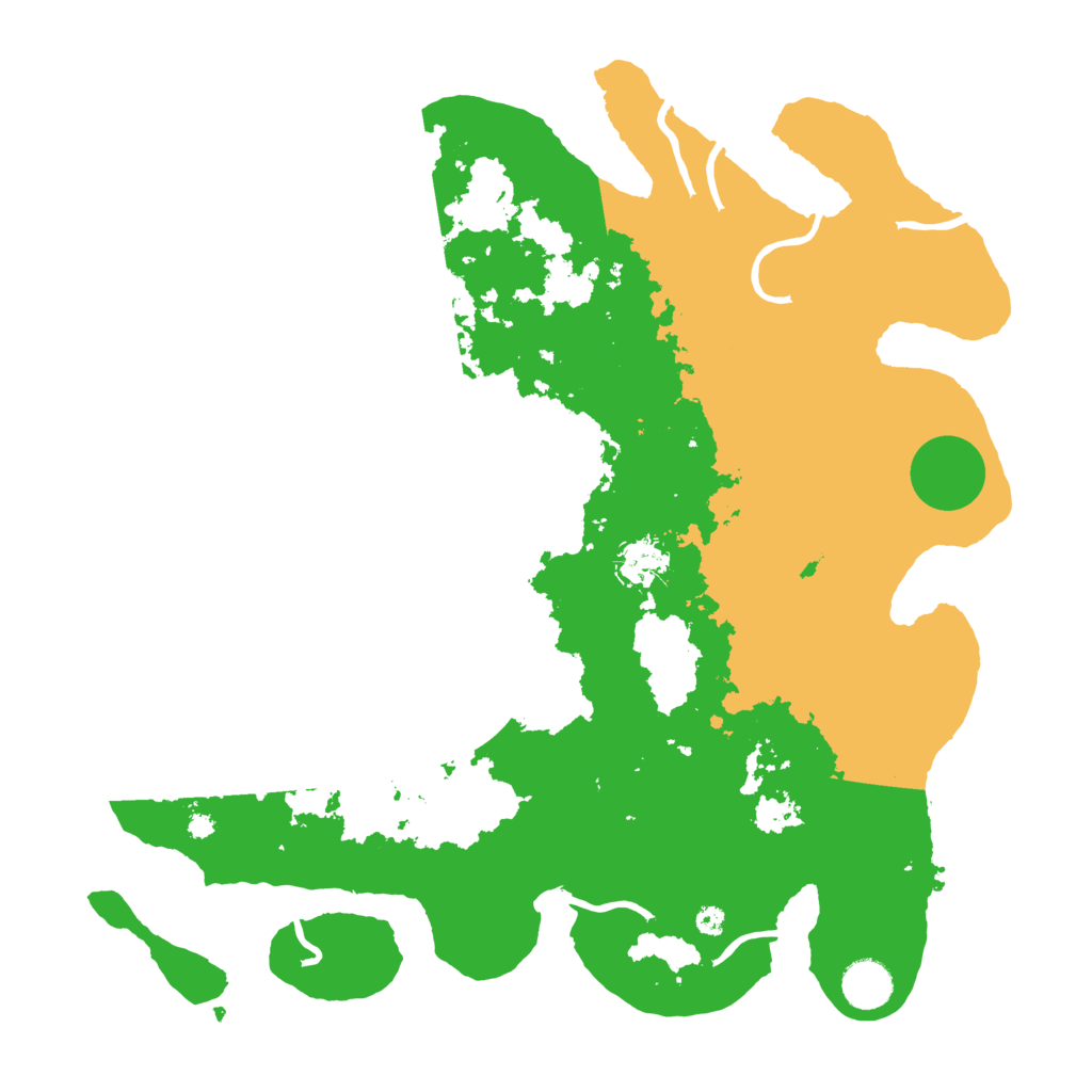 Biome Rust Map: Procedural Map, Size: 3850, Seed: 591491195