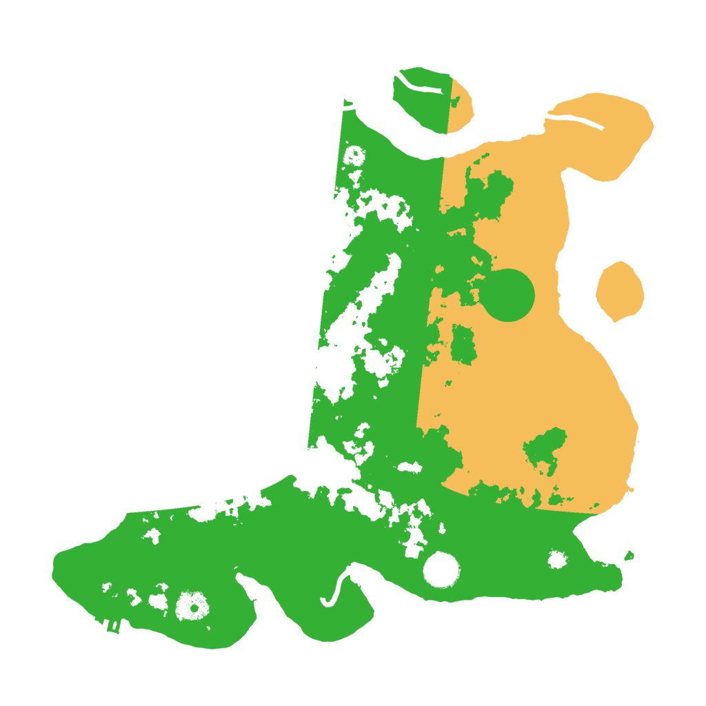 Biome Rust Map: Procedural Map, Size: 3500, Seed: 1065221856