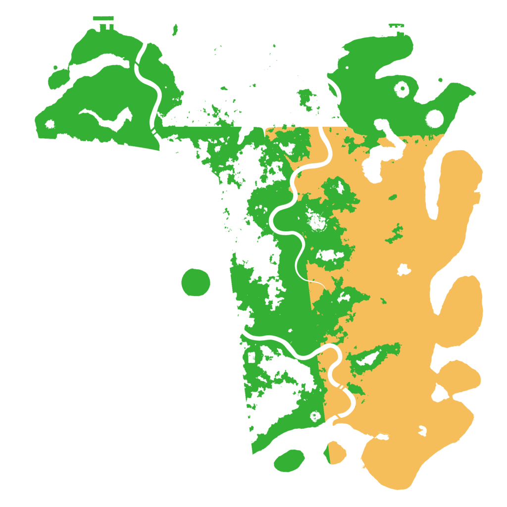 Biome Rust Map: Procedural Map, Size: 5000, Seed: 1874283021