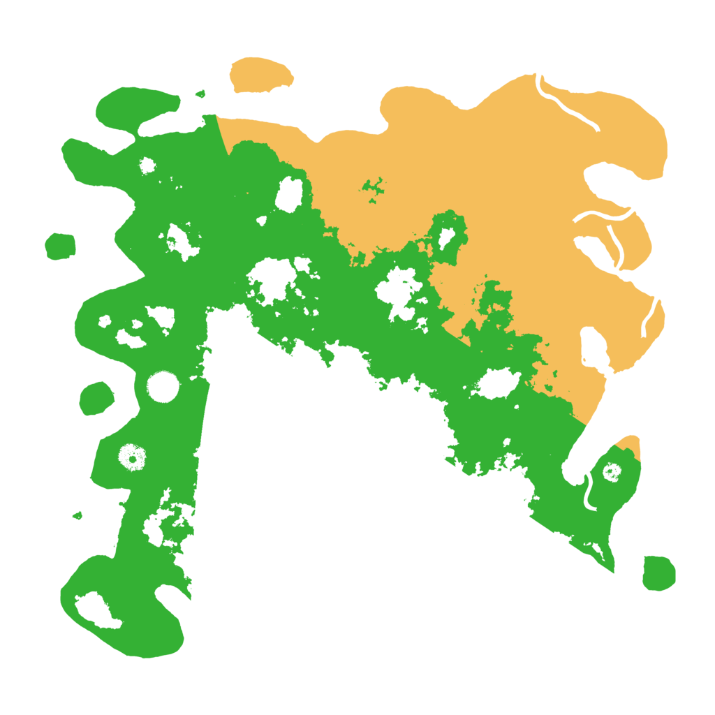 Biome Rust Map: Procedural Map, Size: 4000, Seed: 76274