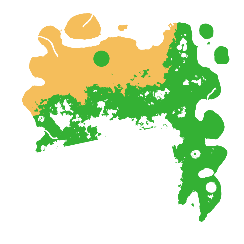 Biome Rust Map: Procedural Map, Size: 4000, Seed: 674455
